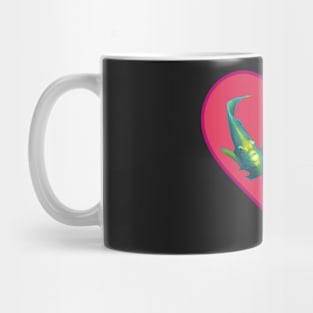 Angelfish | Pair of twins | Variation in Viva Magenta | Mug